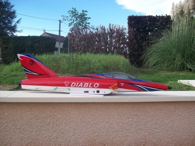 DIABLO (fuselage fibre et voilures balsa)